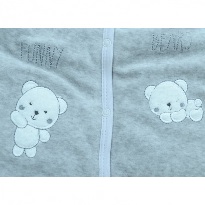 Sac de dormit pentru bebelusi Koala Funny Bears 07-084G, Gri [3]