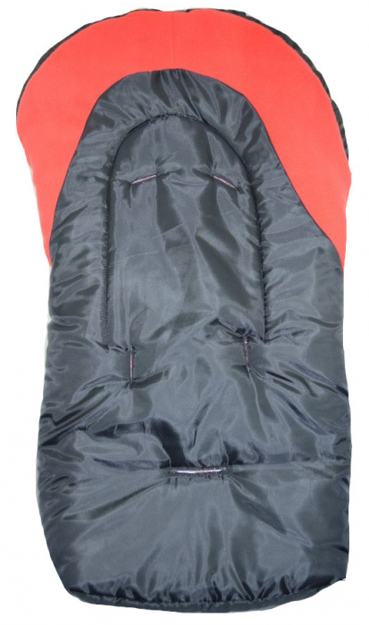 Sac de iarna pentru carucior Sensillo 8002R, Rosu [2]