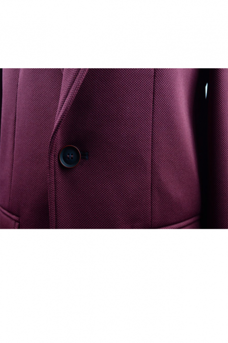 Sacou elegant pentru baieti Koszulland SKO3-V-152-cm, Visiniu [2]