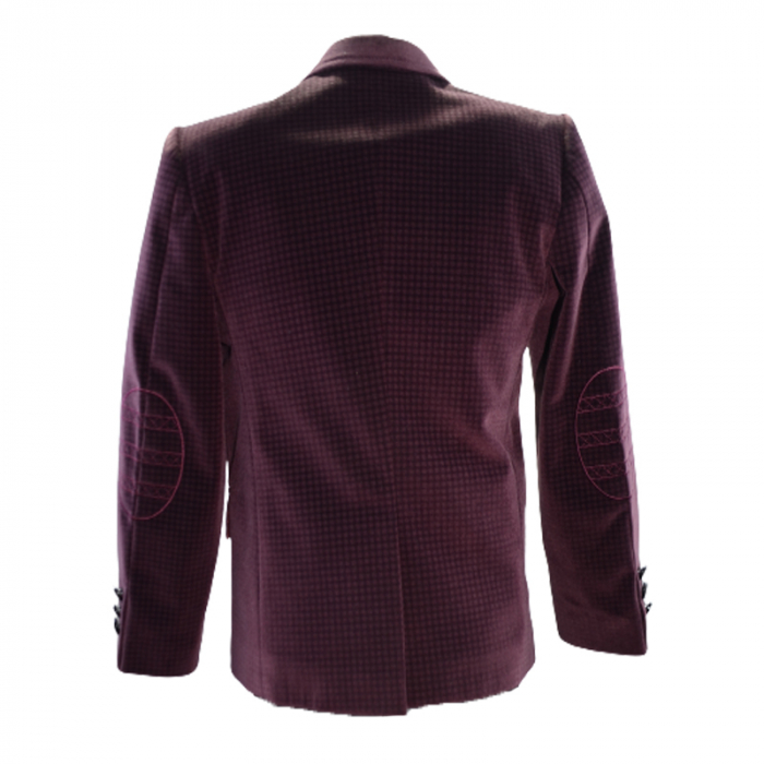 Sacou elegant pentru baieti LA Kids 1581-V, Visiniu [2]