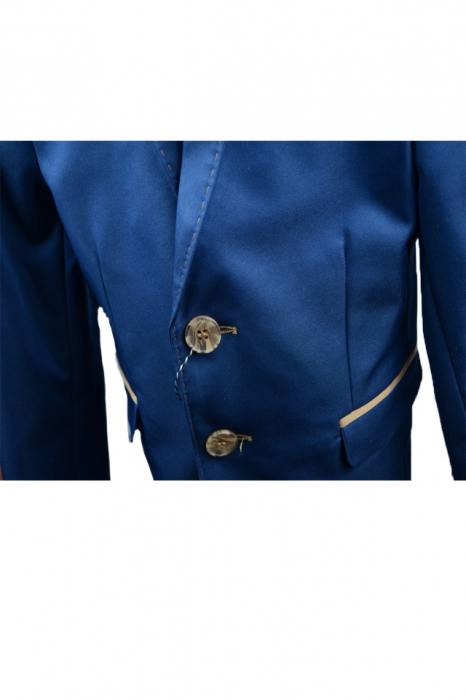 Sacou elegant pentru baieti Semina SBSM41-AL-128-cm, Albastru [2]