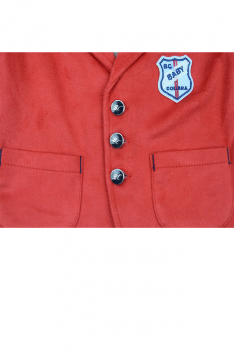 Sacou pentru baieti Baby Colibra 7876080-92-cm, Rosu [4]