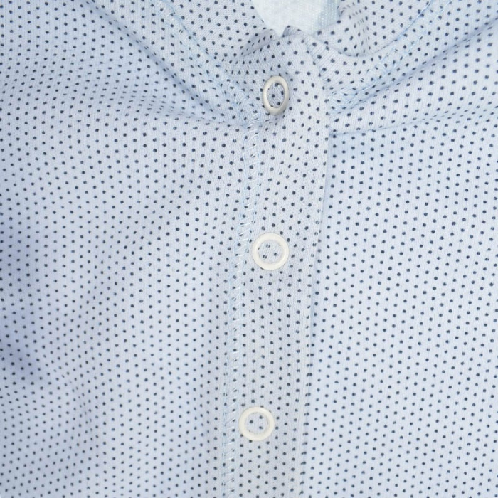 Salopeta cu maneca lunga, cu buline, pentru baieti, Mini Junior SLPC1408AB2, Albastru [3]