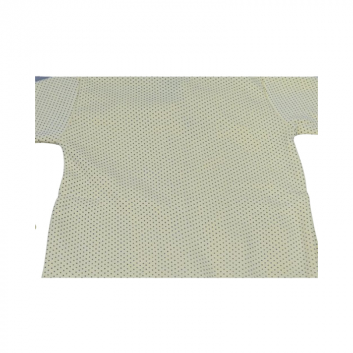 Salopeta cu maneca lunga, cu buline, pentru fete, Mini Junior SLPC1408BG, Galben [3]