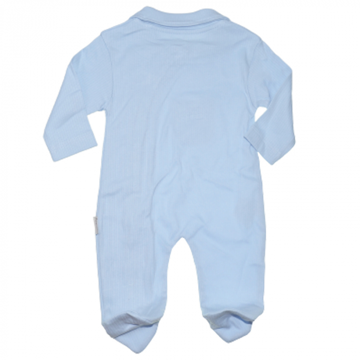 Salopeta cu maneca lunga pentru baieti Ciccimbaby DL119, Albastru [2]