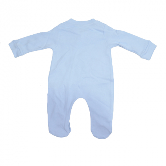 Salopeta cu maneca lunga pentru fete Mini Junior 001430A, Albastru [2]