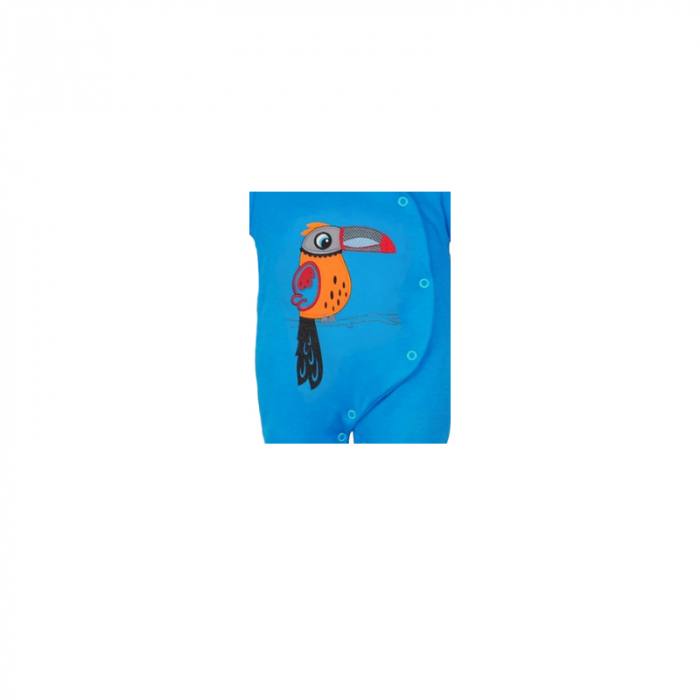 Salopeta cu maneca lunga pentru baieti Koala Bali 3049-A-68-cm, Albastru [2]