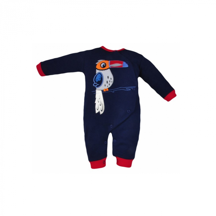 Salopeta cu maneca lunga pentru baieti Koala Bali 3049-B-68-cm, Bleumarin [1]