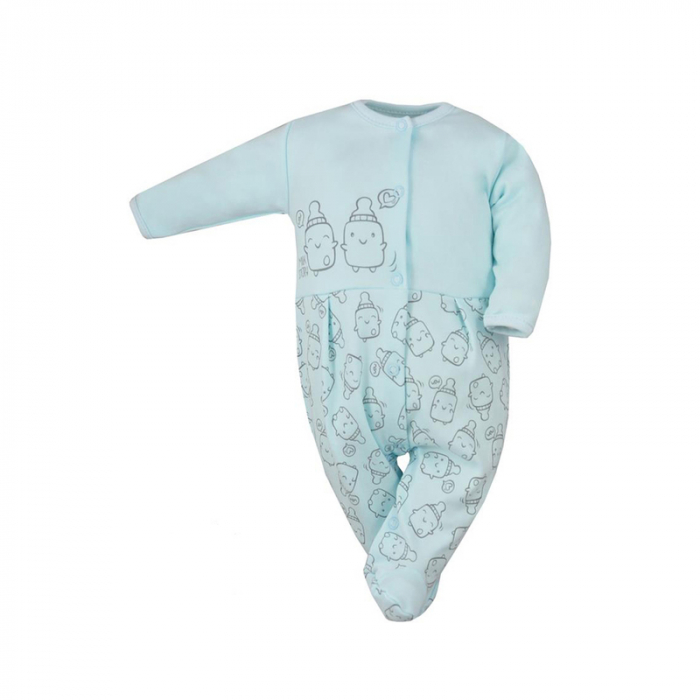 Salopeta cu maneca lunga pentru baieti Koala Butelki 06-687-AL-62-cm, Albastru [1]