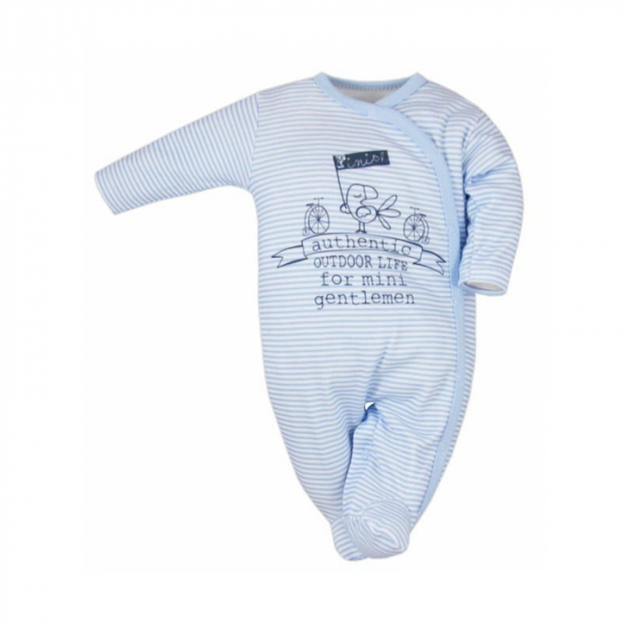 Salopeta cu maneca lunga pentru baieti Koala Miasteczko 3780A-62-cm, Albastru [1]