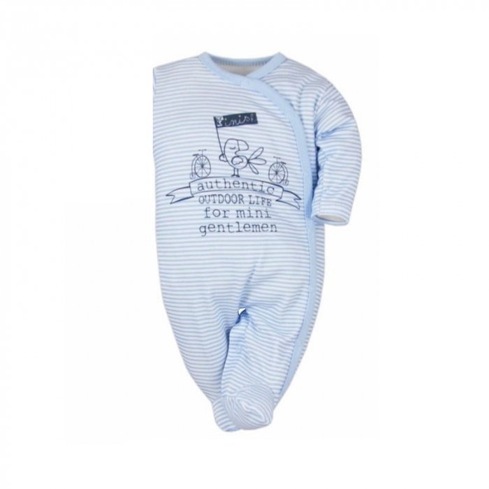 Salopeta cu maneca lunga pentru baieti Koala Miasteczko 3780A-62-cm, Albastru [2]