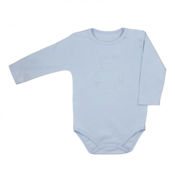 Body cu maneca lunga pentru baieti Koala Mis 09-365, Albastru [1]
