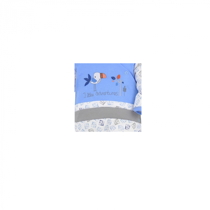 Salopeta cu maneca lunga pentru baieti Koala Ograd 04-216-62-cm, Multicolor [2]