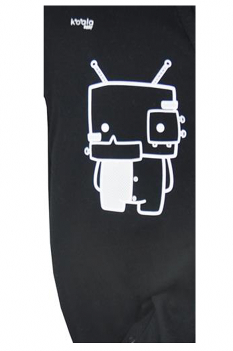 Salopeta cu maneca lunga pentru baieti Koala Robot 06-621N-68-cm, Negru [2]