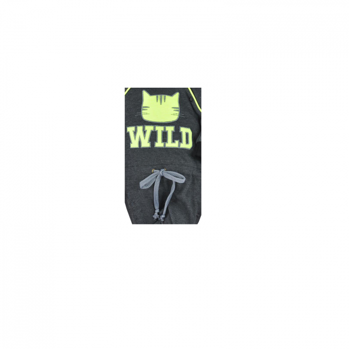 Salopeta cu maneca lunga pentru baieti Koala Wild 08-024G_56 cm, Gri [2]