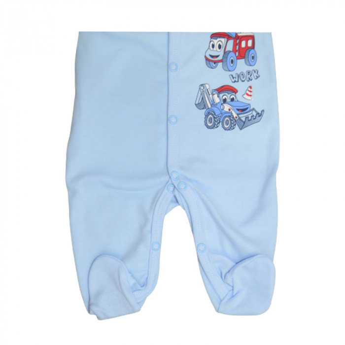 Salopeta cu maneca lunga pentru baieti Konkret 530371-AL, Albastru [3]