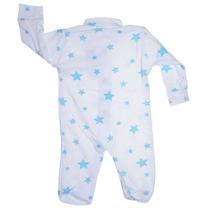Salopeta cu maneca lunga pentru baieti Mini Junior 080923-3, Alb [2]
