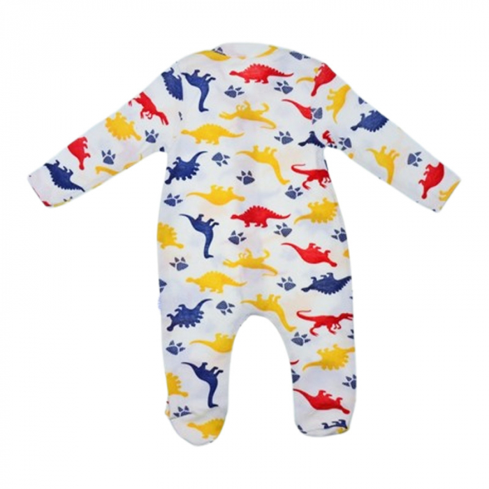 Salopeta cu maneca lunga, pentru baieti, Mini Junior 100020M, Multicolor [3]