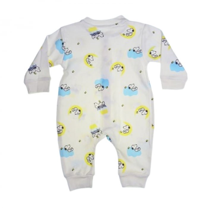 Salopeta cu maneca lunga, pentru baieti, Mini Junior 9127C, Crem [3]