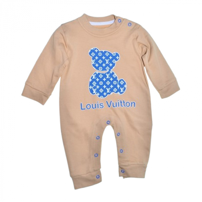 Salopeta cu maneca lunga, pentru baieti, Mini Junior LV2608B, Bej [1]