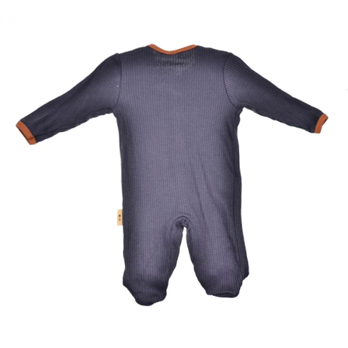 Salopeta cu maneca lunga pentru baieti Mini Junior SALMJ-3, Bleumarin [3]