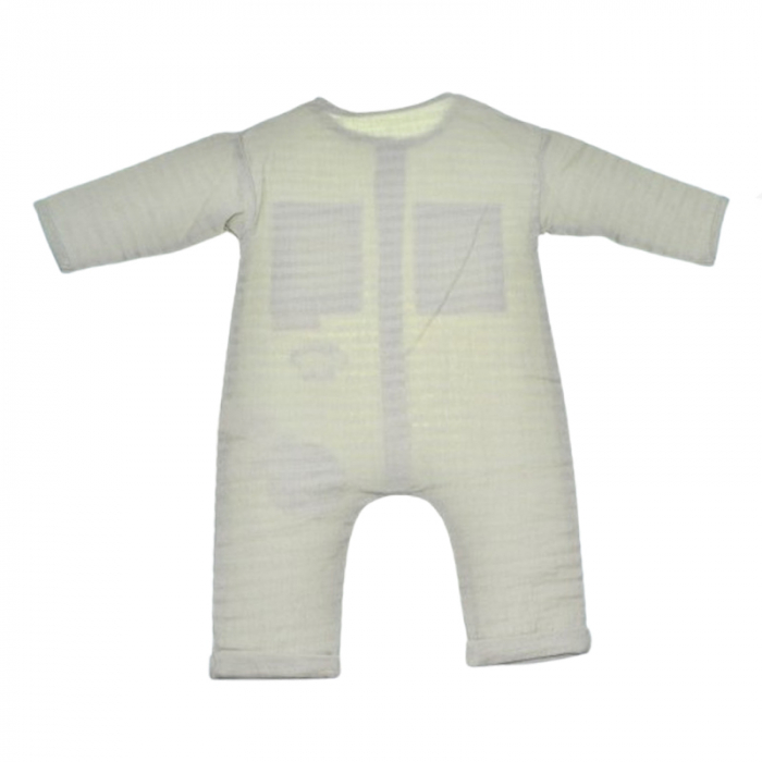 Salopeta cu maneca lunga pentru baieti Mini Junior SALMJ-34, Verde [3]