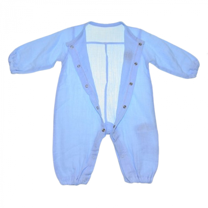 Salopeta cu maneca lunga pentru baieti Mini Junior SALMJ-36, Albastru [3]