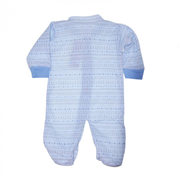 Salopeta cu maneca lunga pentru baieti Mini Junior SCBMJ-02, Albastru [3]