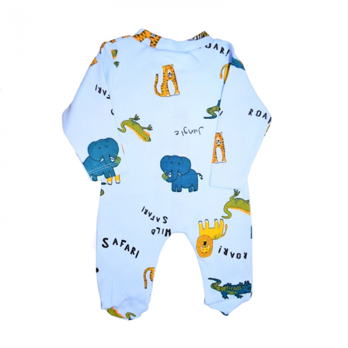 Salopeta cu maneca lunga pentru baieti Mini Junior SLP-MJ13, Albastru [2]