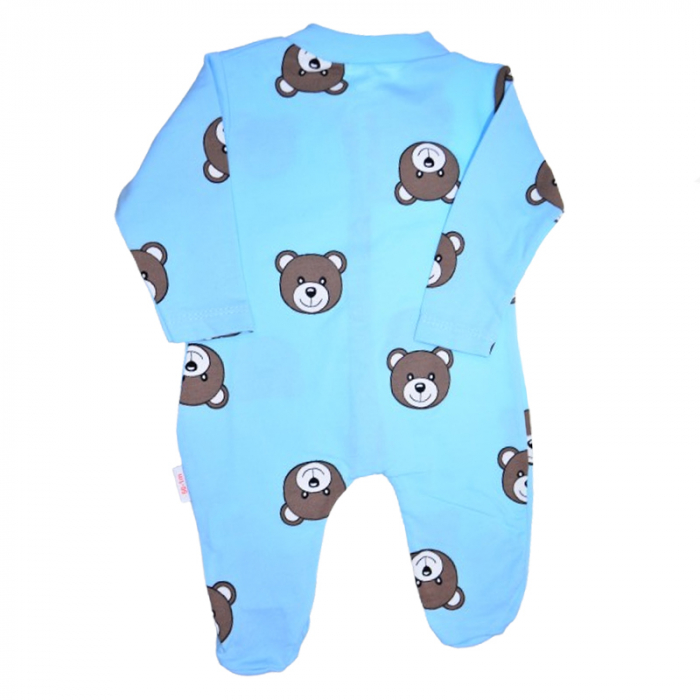 Salopeta cu maneca lunga pentru baieti Mini Junior SLP-MJ21, Albastru [2]