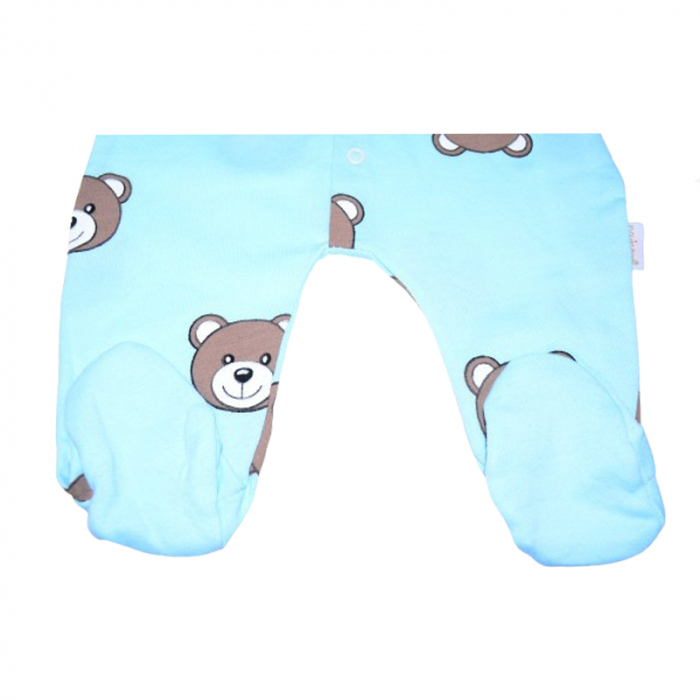 Salopeta cu maneca lunga pentru baieti Mini Junior SLP-MJ21, Albastru [3]