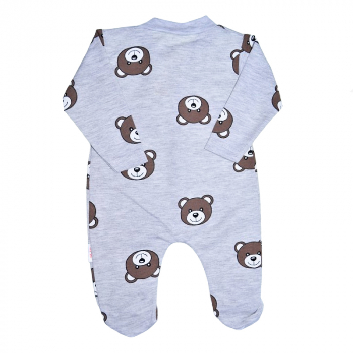 Salopeta cu maneca lunga pentru copii Mini Junior SLP-MJ22, Gri [2]