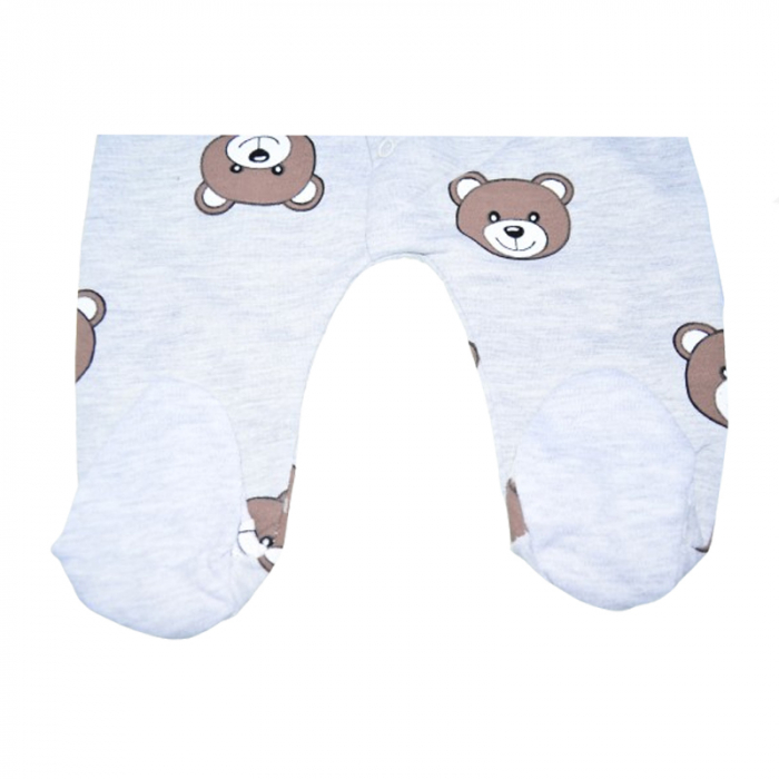 Salopeta cu maneca lunga pentru copii Mini Junior SLP-MJ22, Gri [4]