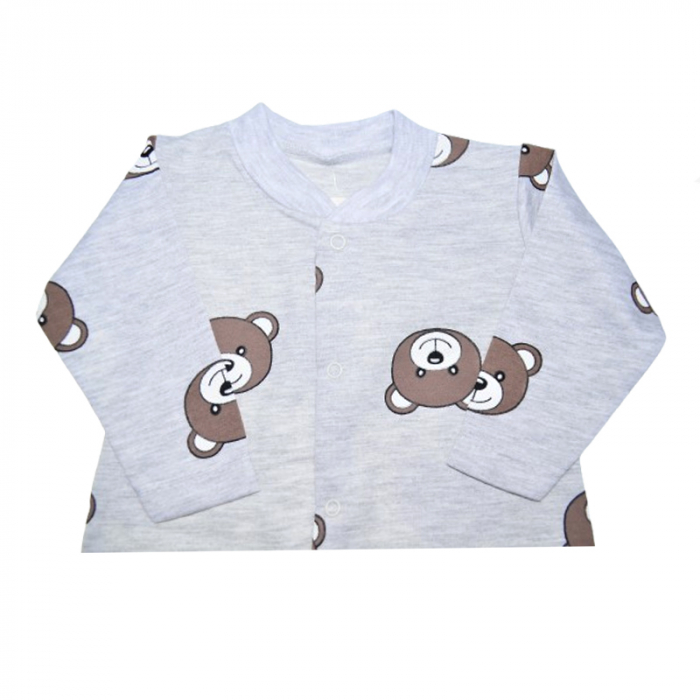 Salopeta cu maneca lunga pentru copii Mini Junior SLP-MJ22, Gri [3]