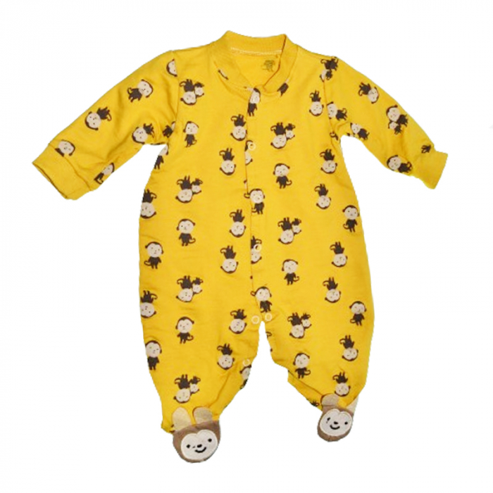 Salopeta cu maneca lunga pentru baieti Mini Junior SLP-MJ5, Galben [1]