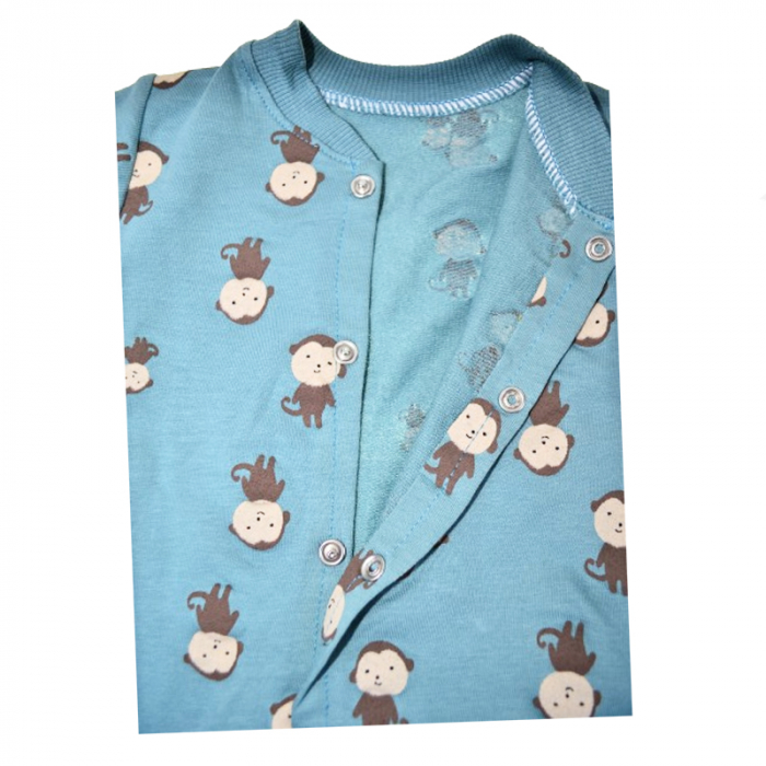 Salopeta cu maneca lunga pentru baieti Mini Junior SLP-MJ4, Albastru [3]