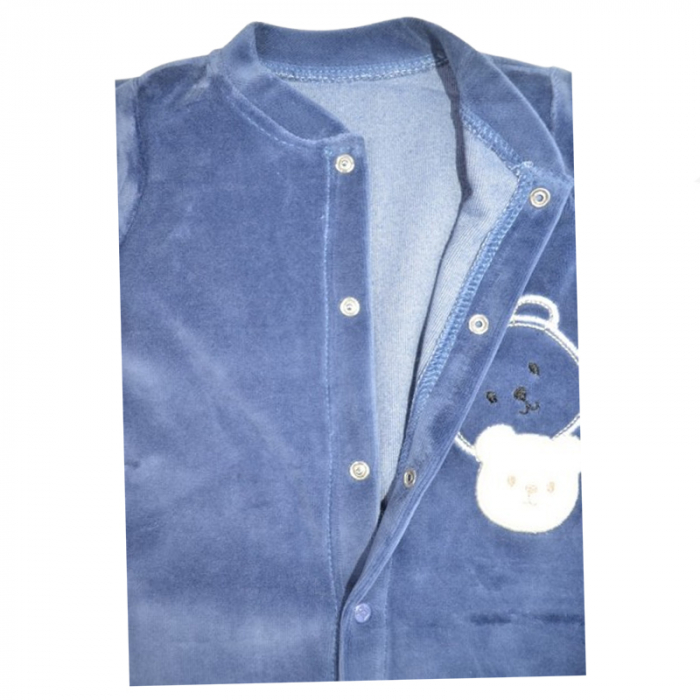 Salopeta cu maneca lunga pentru baieti Mini Junior SLP-MJ9, Albastru [3]