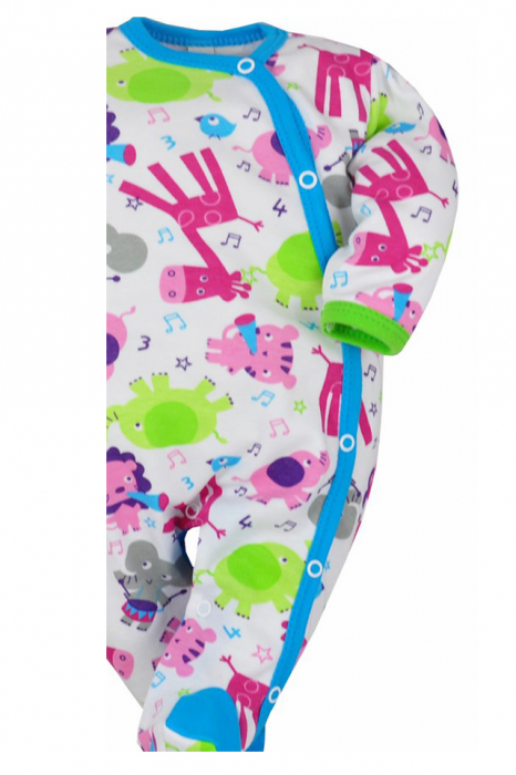 Salopeta cu maneca lunga pentru copii Koala Zoo 3177-A-74, Multicolor [2]