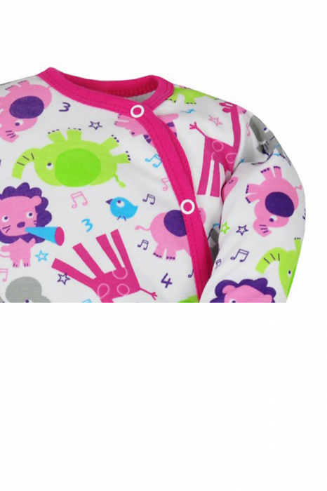 Salopeta cu maneca lunga pentru fete Koala Zoo 3177-R-74, Multicolor [2]