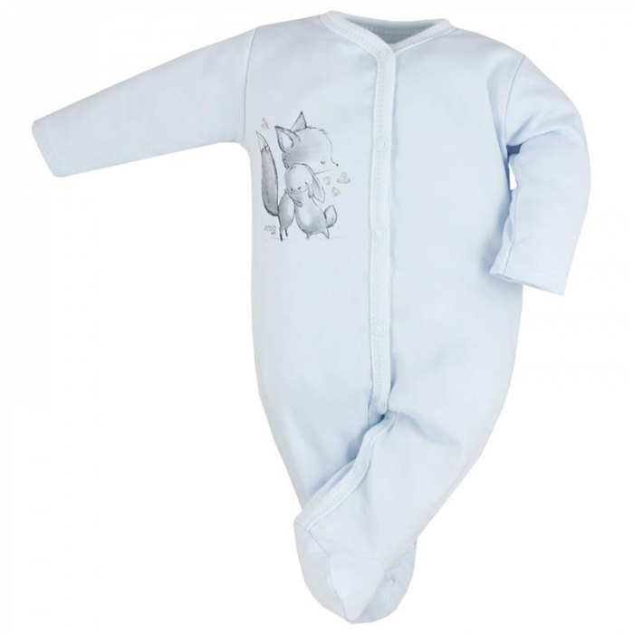 Salopeta cu maneca lunga pentru baieti Koala Foxy 09-033, Albastru [1]