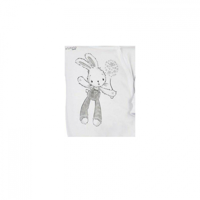 Salopeta cu maneca lunga pentru copii Koala Krolik 08-020_50 cm, Alb [2]