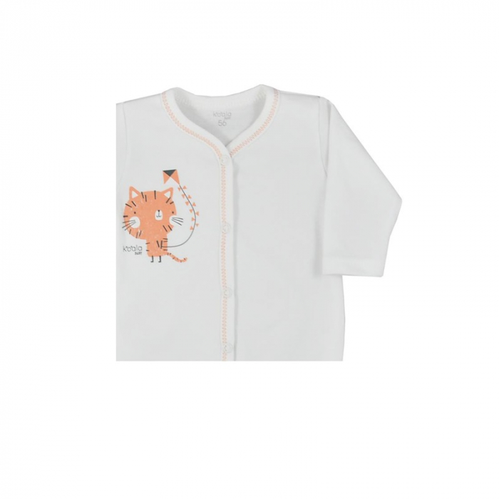 Salopeta cu maneca lunga pentru copii Koala Tasmania 08-523-62-cm, Crem [2]