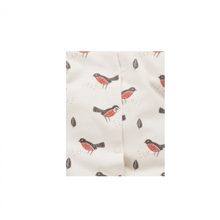 Salopeta cu maneca lunga pentru copii Mini Junior 254116-62-cm, Crem [2]