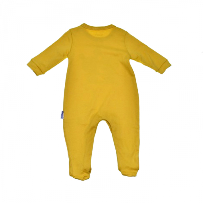 Salopeta cu maneca lunga pentru copii Mini Junior SALMJ-11, Galben [2]