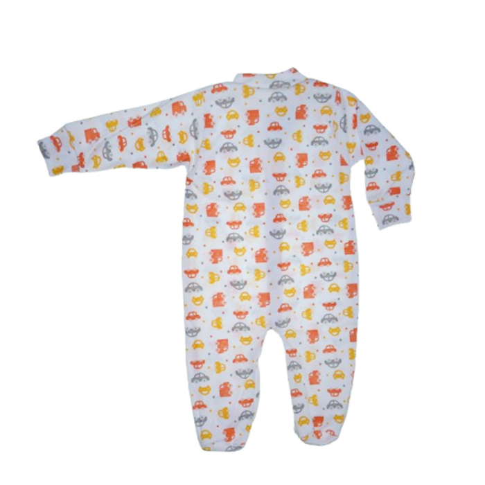 Salopeta cu maneca lunga pentru copii Mini Junior SALMJ-1A, Alb [2]