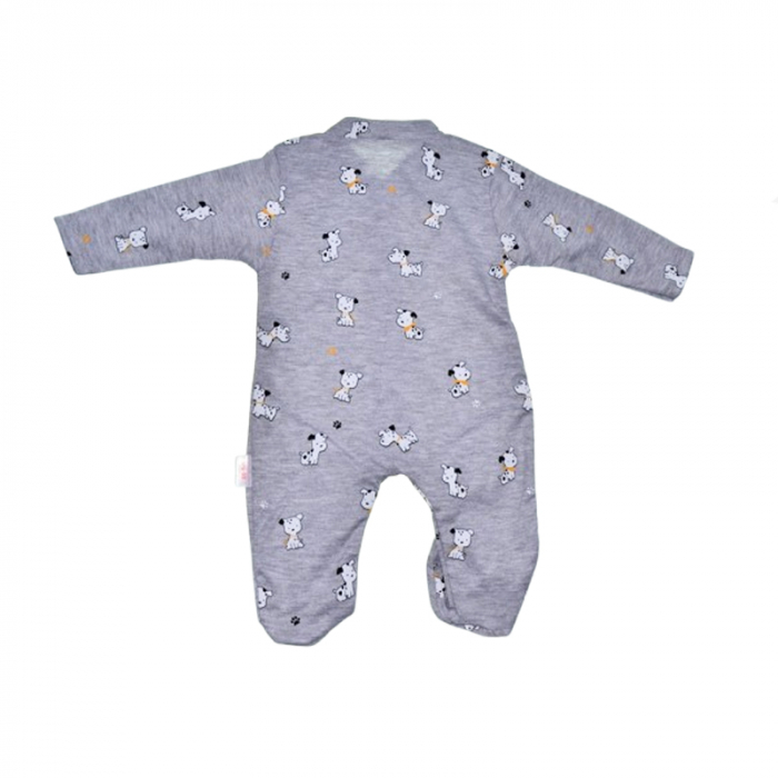 Salopeta cu maneca lunga pentru copii Mini Junior SALMJ-23, Gri [3]