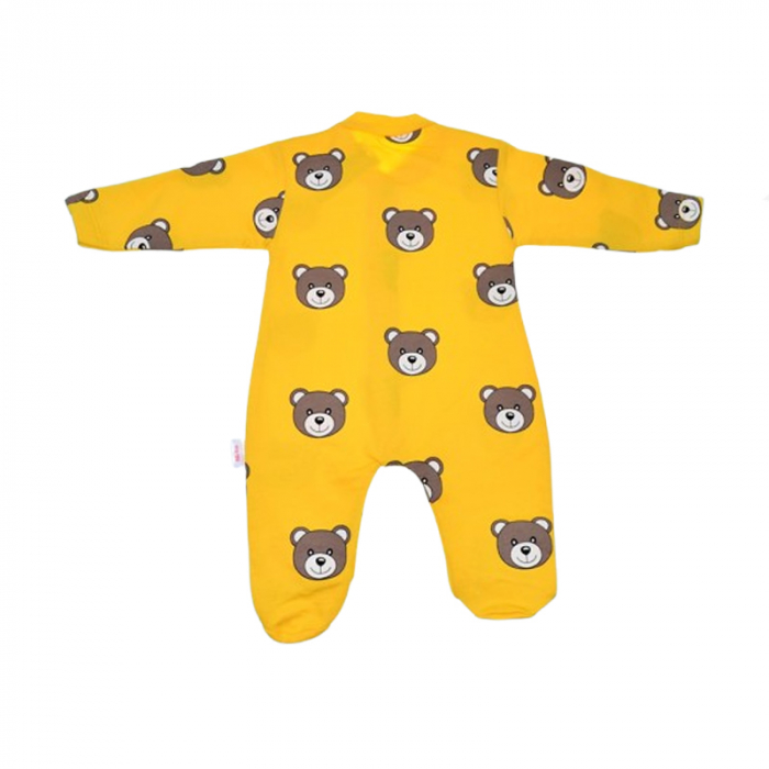 Salopeta cu maneca lunga pentru copii Mini Junior SALMJ-25, Galben [3]