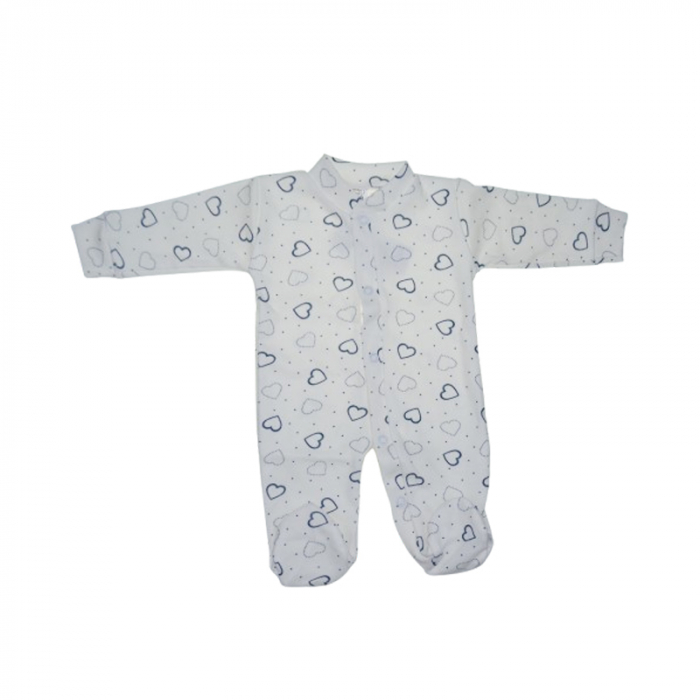 Salopeta cu maneca lunga pentru copii Mini Junior SALMJ-3A, Alb [2]