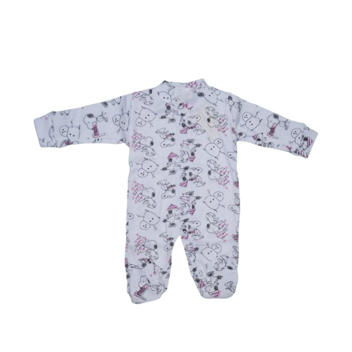 Salopeta cu maneca lunga pentru copii Mini Junior SALMJ-5A, Alb [1]