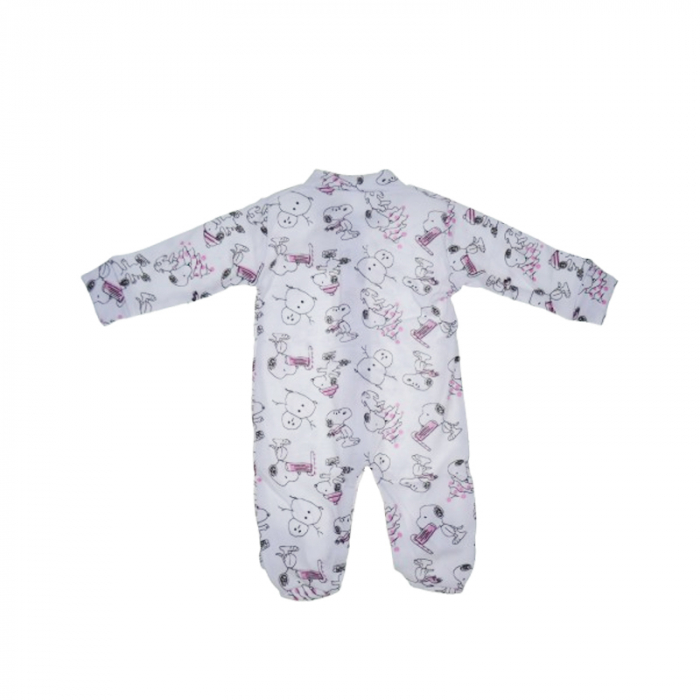 Salopeta cu maneca lunga pentru copii Mini Junior SALMJ-5A, Alb [2]
